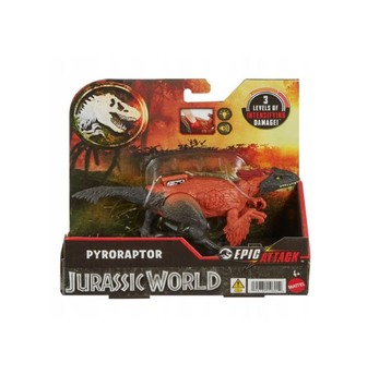 JURASSIC WORLD TEORIA CHAOSU PYRORAPTOR