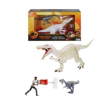 JURASSIC WORLD ZESTAW CHAOS THEORY DARIUS BARYONYX