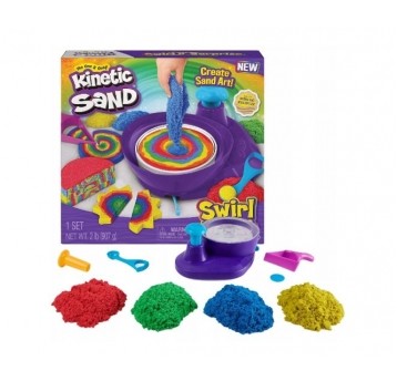 KINETIC SAND PIASEK KINETYCZNY ZAKRĘCONE KOLORY /3