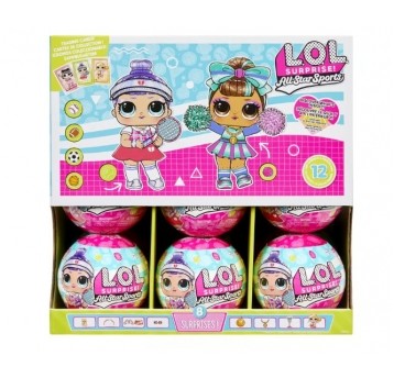 L.O.L. LOL ALL STAR SPORT DOLL VAULT TOTS PDQ /