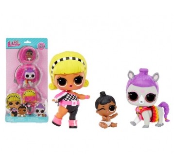 L.O.L. LOL SUPRISE TOT/PET/SIS /4
