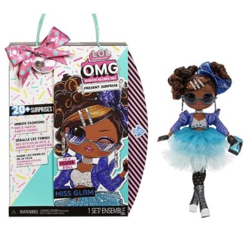 L.O.L. LOL SURPRISE OMG BIRTHDAY DOLL MISS GLAM /2