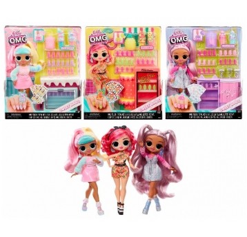 L.O.L. LOL SURPRISE OMG SWEET NAILS DOLL ASST. /3