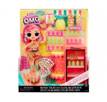 L.O.L. LOL SURPRISE OMG SWEET NAILS DOLL PINKY / 3