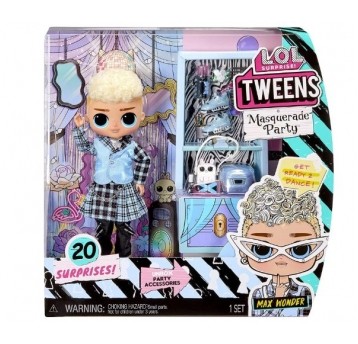 L.O.L. LOL TWEENS DOLL MASQUERADE MAX WONDER /3