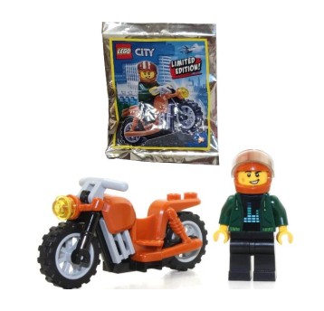 LEGO CITY SASZETKA FIGURKA + MOTOR /30