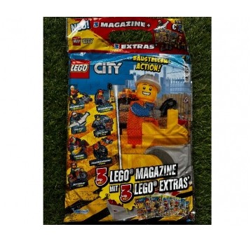 LEGO CITY ZESTAW 3x FIGURKA 2x KOMPLET KART/20