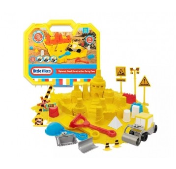 LITTLE TIKES ZESTAW BUDOWLANY- PIASEK 900g.+AKC /6