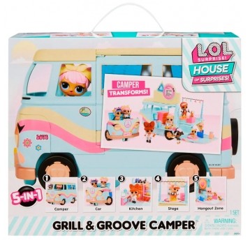 LOL L.O.L. SURPRISE GRILL & GROOVE CAMPER /1