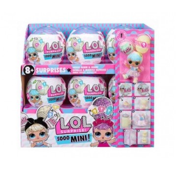 LOL Sooo Mini! L.O.L Surprise Dolls Asst in PDQ/12