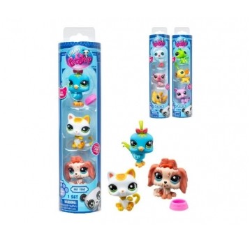 LPS LITTLEST PET SHOP PET FIGURKA 3 PACK ASS/6