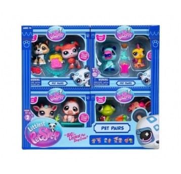 LPS LITTLEST PET SHOP PET PAIR 2-PACK ASST CDU/12