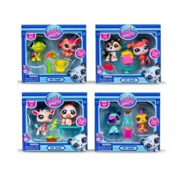 LPS LITTLEST PET SHOP PETS PAIRS 2x FIGURKA /12
