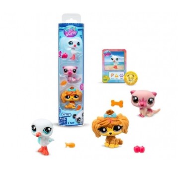 LPS LITTLEST PET SHOP ZESTAW COUNTRY 3x FIGURKA /6