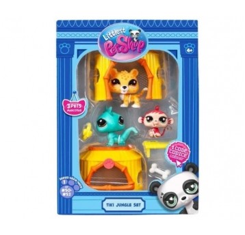 LPS LITTLEST PET SHOP ZESTAW DŻUNGLA JUNGLE PLAY /