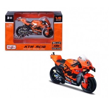 MAISTO 36376 KTM RC16 TECH3 W SKALI 1:18 /12
