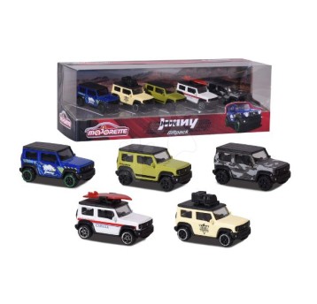 MAJORETTE ZESTAW 5 AUTEK SUZUKI JIMMY/12