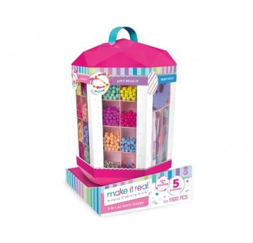 MAKE IT REAL 5w1 ACTIVITY TOWER DIY BIŻUTERIA /1