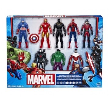 MARVEL AVENGERS 8 FIGUREK ULTIMATE PROTECTION /4