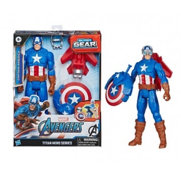 MARVEL AVENGERS KAPITAN AMERYKA + WYRZUTNIA /4