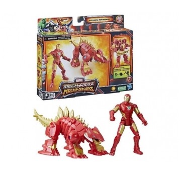 MARVEL MECH STRIKE IRON MAN & IRON STOMPER /6