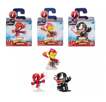 MARVEL SPIDERMAN FIGURKA 3-PACK MIGHTY-VERSE /25