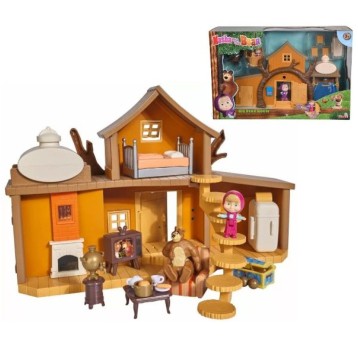 MASZA I NIEDŹWIEDŹ DWUPOZIOMOWY DOM NIEDŹWIEDZIA