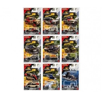 MATCHBOX DIE CAST AUTKO 1:64 JURASSIC WORLD /24