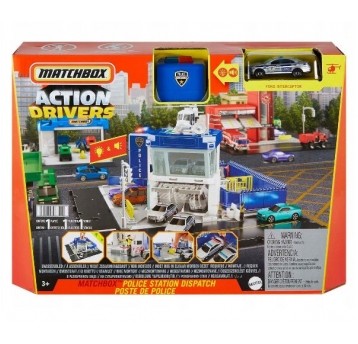 MATCHBOX ZESTAW POSTERUNEK POLICJI