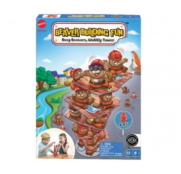 MATTEL GRA BEAVER BUILDING SPRYTNE BOBRY /