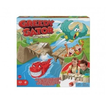 MATTEL GRA GREEDY GATOR CROCODILE GŁODNY ALI. /3