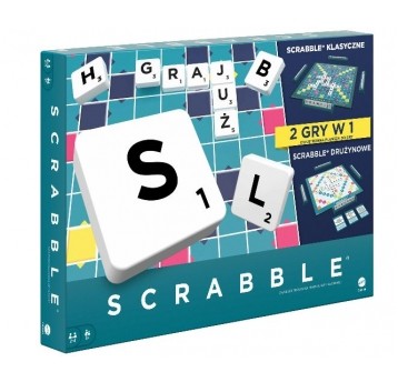 MATTEL GRA SCRABBLE 2w1 WERSJA POLSKA /6