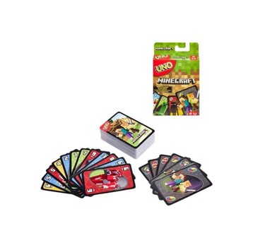 MATTEL UNO MINECRAFT KARTY DO GRY