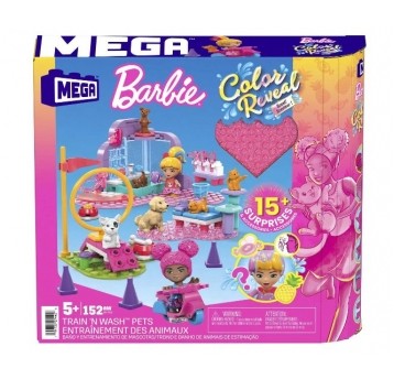 MEGA BLOKS BARBIE COLOR REVEAL TRENING ZWIERZĄT /4
