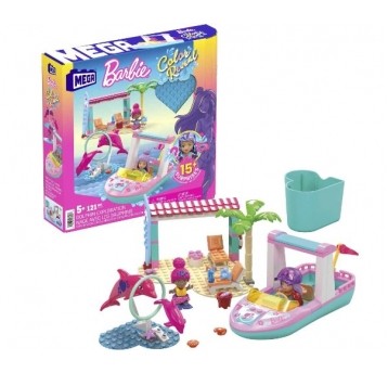 MEGA BLOKS BARBIE PRZYGODA Z DELFINAMI 121 EL./4