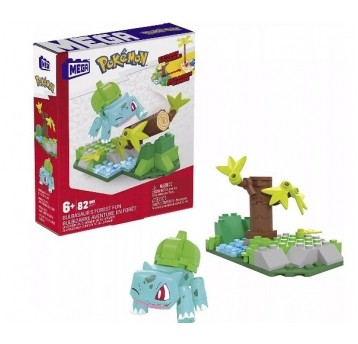 MEGA CONSTRUX KLOCKI POKEMON BULBASAUR 82el./6