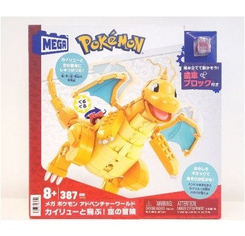 MEGA CONSTRUX KLOCKI POKEMON DRAGONITE 387 EL./6
