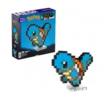 MEGA CONSTRUX KLOCKI POKEMON PIXEL SQUIRTLE /4