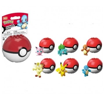 MEGA CONSTRUX KLOCKI POKEMON POKEBALL /12
