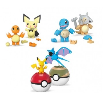 MEGA CONSTRUX KLOCKI POKEMON POKEBALL 2x FIGURKA/3