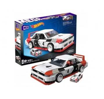 MEGA KLOCKI HOT WHEELS AUDI QUATTRO 973 el /3