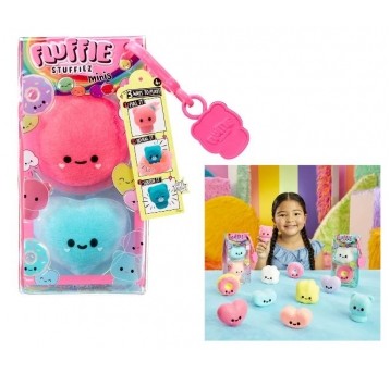 MGA FLUFFIEZ STUFFIEZ MINI CLIP ASST /12