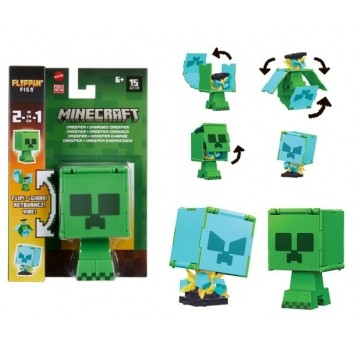 MINECRAFT FIGURKA CREEPER 2W1 TRANSFORMACJA /5