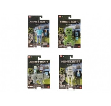 MINECRAFT MOVIE FIGURKA + AKCESORIA ASST.