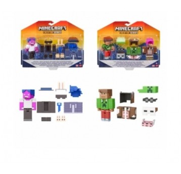 MINECRAFT ZESTAW FIGURKA SERIA KREATOR MIX /4