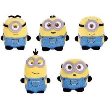 MINIONKI MASKOTKA Z DŹWIĘKIEM - 12 cm /15