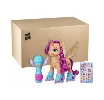 MLP PONY ŚPIEWAJĄCA SUNNY NA ROLKACH BROWN BOX/16