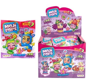 MOJIPOPS SERIA 1 FIGURKA W SASZETCE DISPLAY /24