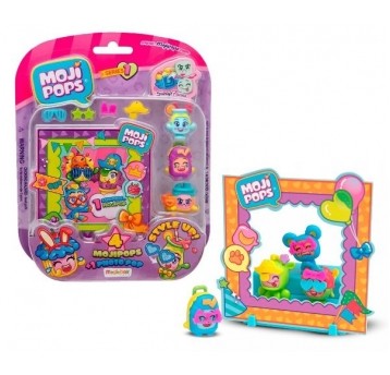 MOJIPOPS SERIA 1 ZESTAW PHOTO POP + 4x FIGURKA
