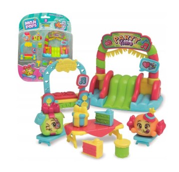 *** MOJIPOPS ZESTAW FIGUREK I LIKE PARTY /6
